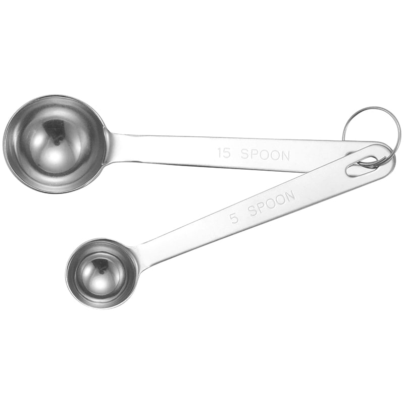 和田助製作所 SW 18-8 極厚 計量スプーン 2本組 1個(ご注文単位1個)【直送品】