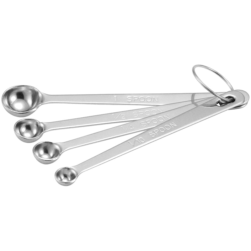 和田助製作所 SW 18-8 極厚 計量スプーン 4本組 1個(ご注文単位1個)【直送品】