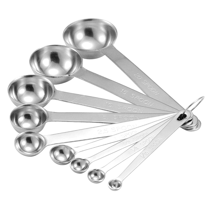 和田助製作所 SW 18-8 極厚 計量スプーン 9本組 1個(ご注文単位1個)【直送品】