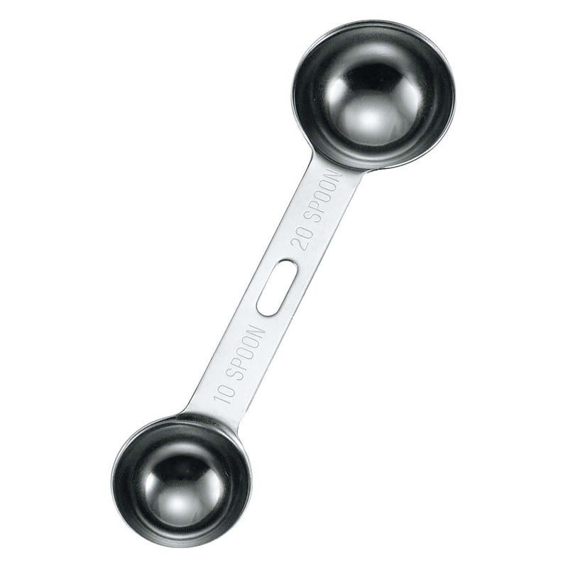 和田助製作所 18-8 極厚ダブル計量スプーン 10/20cc 1個(ご注文単位1個)【直送品】