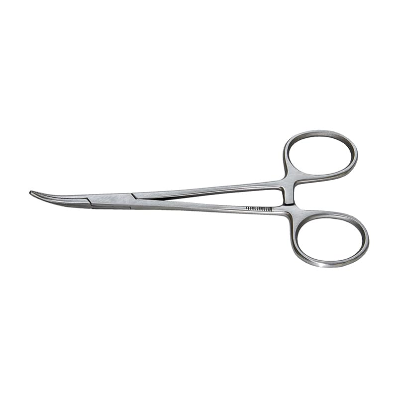 MY止血鉗子　モスキート氏　反　無鈎 MY-9198BB　125mm　BOX  1個（ご注文単位1個）【直送品】