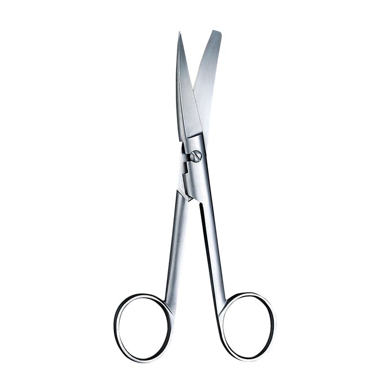 外科剪刀片尖 反 ハズシ MY-9132BM 140mm 1個(ご注文単位1個)【直送品】