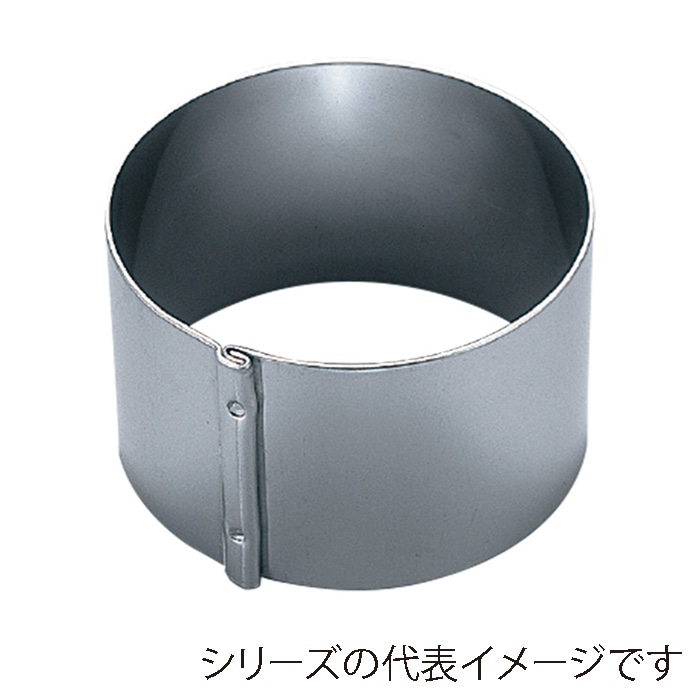 18-8　かみ合せ　丸セルクル 60×40 336000310 1個（ご注文単位1個）【直送品】