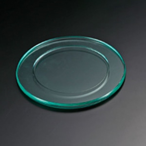 ディスプレイステージ　サークルデント 17cm　ガラス 999001680 1個（ご注文単位1個）【直送品】