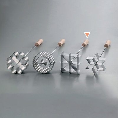 フルール／ローゼンキッフェリ型 スクウェアフラワー 711000160 1個（ご注文単位1個）【直送品】