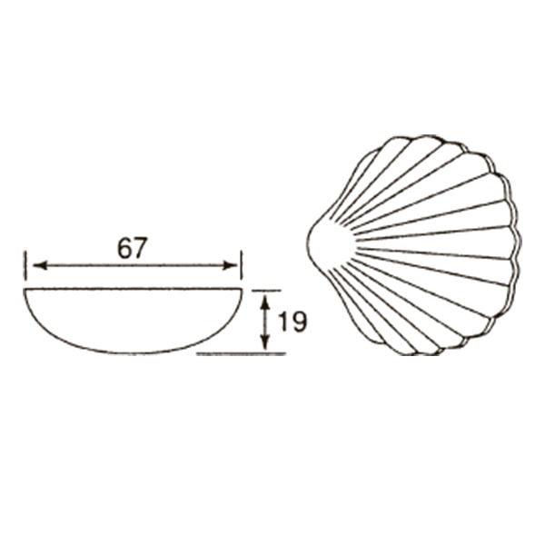シリコン加工型天板 ほたて貝型 24面 790000250 1個(ご注文単位1個)【直送品】