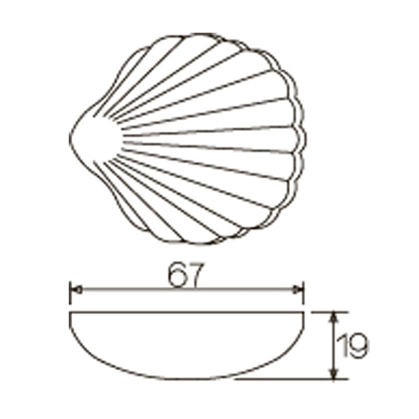 シリコン加工 ほたて貝型 11ヶ付 SN9046 790001910 1個(ご注文単位1個)【直送品】