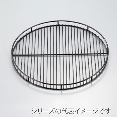 ブラック フチ付かご 丸型 大 711000920 1個(ご注文単位1個)【直送品】