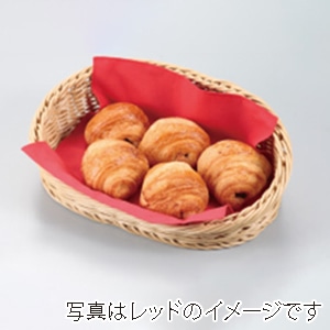 籐かご用ナプキン ネイビー 644001270 1個（ご注文単位1個）【直送品】