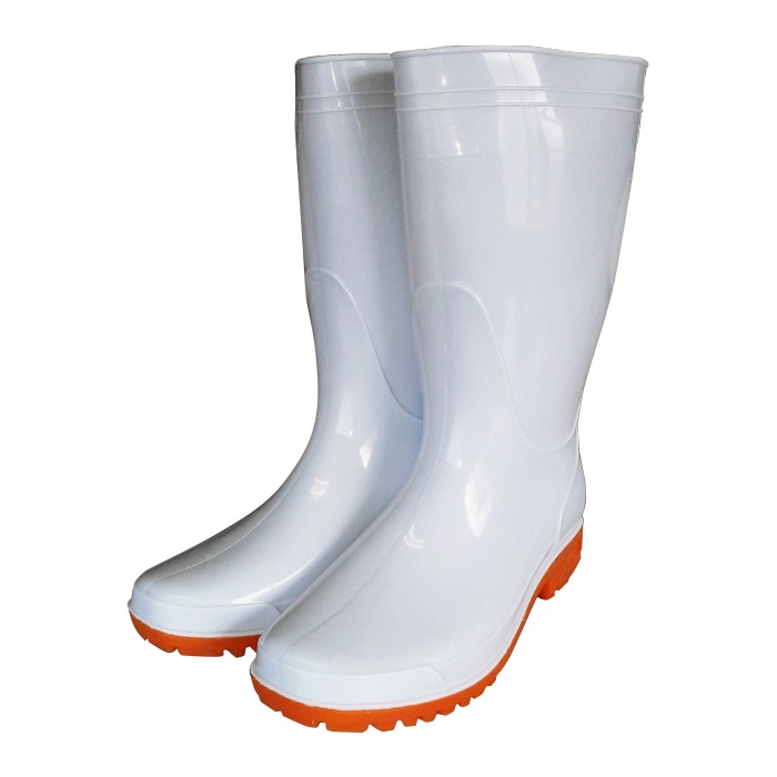 ジェイワークスプランニング 耐油PVC長靴 抗菌仕様 ホワイト 28.0cm JKP-05 1組(ご注文単位1組)【直送品】
