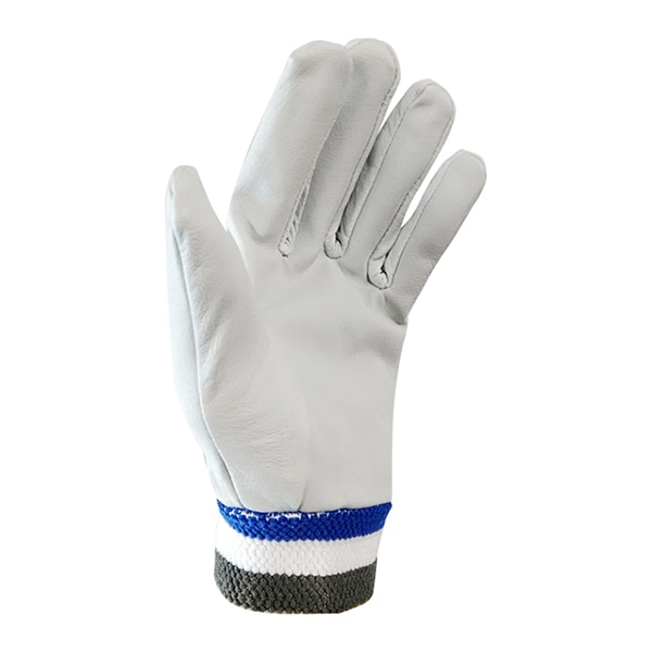 ジェイワークスプランニング 豚革手袋 甲ポリエステル マジック付 M パープル JWG-017 1組(ご注文単位10組)【直送品】