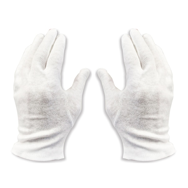 ジェイワークスプランニング スムス手袋 マチなし LL ホワイト 12双組 JWG-071 1袋(ご注文単位10袋)【直送品】