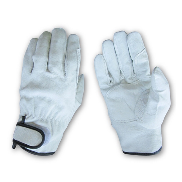 ジェイワークスプランニング 豚革手袋 マジック アテ付 S JWG-013 1組（ご注文単位10組）【直送品】