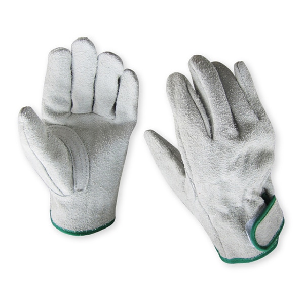 ジェイワークスプランニング 牛床革手袋 マジック付 L JWG-023 1組（ご注文単位10組）【直送品】