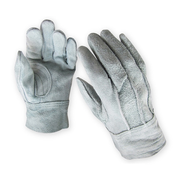 ジェイワークスプランニング 牛床皮革手袋 背縫い オイル加工 JWG-024 1組（ご注文単位10組）【直送品】
