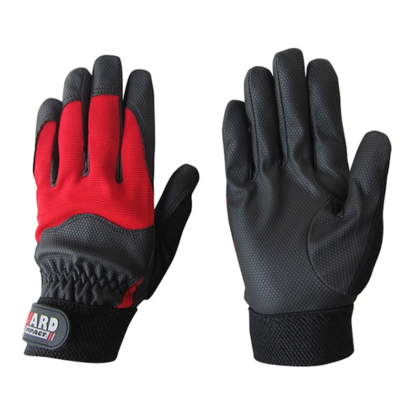 ジェイワークスプランニング PUソフト手袋 M レッド JWG-007 1組（ご注文単位12組）【直送品】