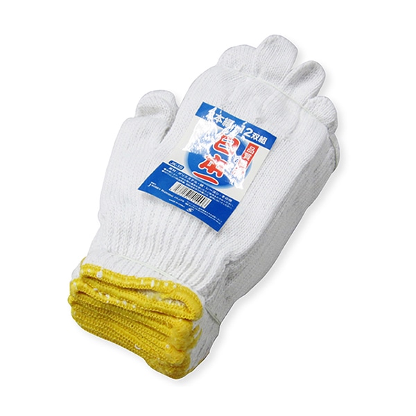 ジェイワークスプランニング 作業軍手 2本編 フリー JK-19 1袋(ご注文単位10袋)【直送品】