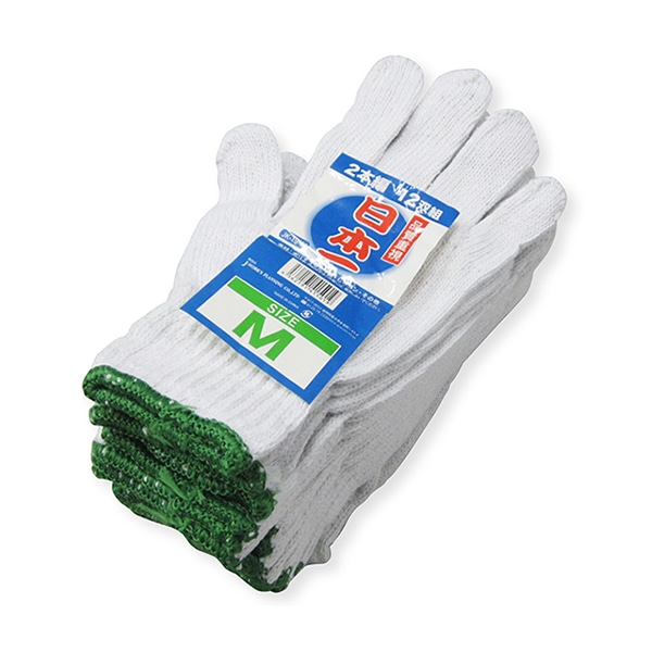 ジェイワークスプランニング 作業軍手 2本編 M JK-19-M 1袋（ご注文単位10袋）【直送品】
