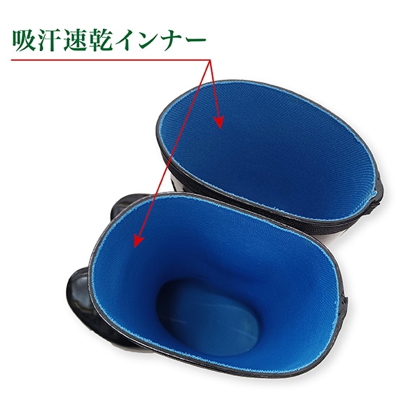 ジェイワークスプランニング 軽半ゴム長靴 ブラック 28.0cm JK-0741 1組(ご注文単位1組)【直送品】