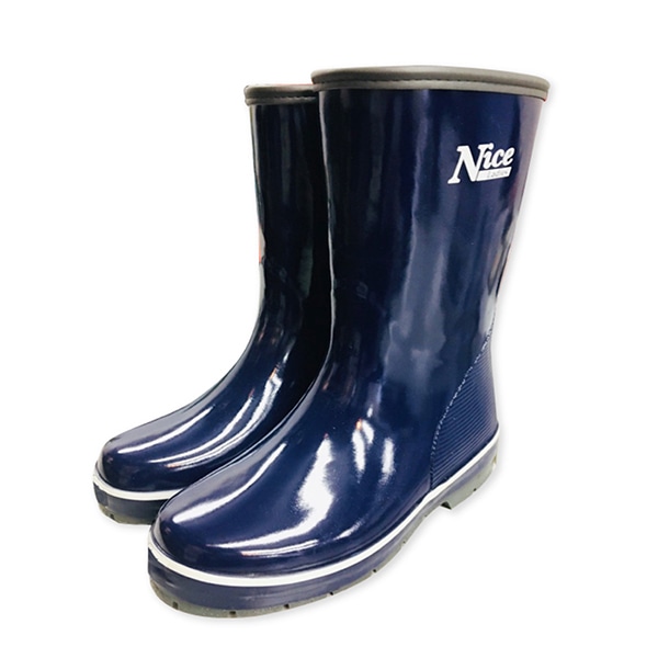 ジェイワークスプランニング 婦人 ゴム長靴 ネイビー 23.0cm JKL-0810 1組（ご注文単位1組）【直送品】