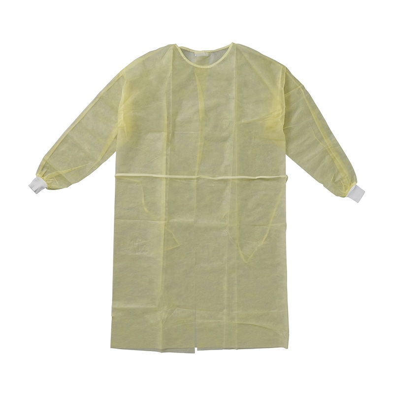 アイソレーションガウン ME-33Y イエロー 50枚入 1個(ご注文単位1個)【直送品】