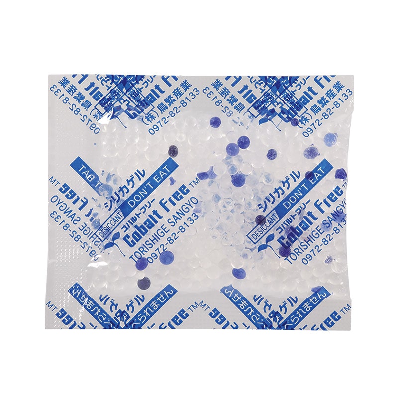 鳥繁産業 環境対応型乾燥剤　シリカゲル　コバルトフリー CFP箱タイプ　1g　5000個入 CFP-1g 5000個/箱（ご注文単位1箱）【直送品】