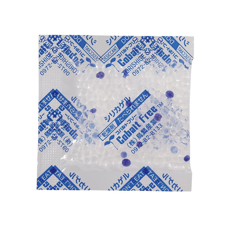 鳥繁産業 環境対応型乾燥剤　シリカゲル　コバルトフリー CFP箱タイプ　3g　3000個入 CFP-3g 3000個/箱（ご注文単位1箱）【直送品】