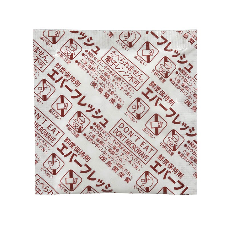 鳥繁産業 青果物用鮮度保持剤　エバーフレッシュSタイプ 炭酸ガス吸収量1000cc　2000個入 S-1000 2000個/箱（ご注文単位1箱）【直送品】