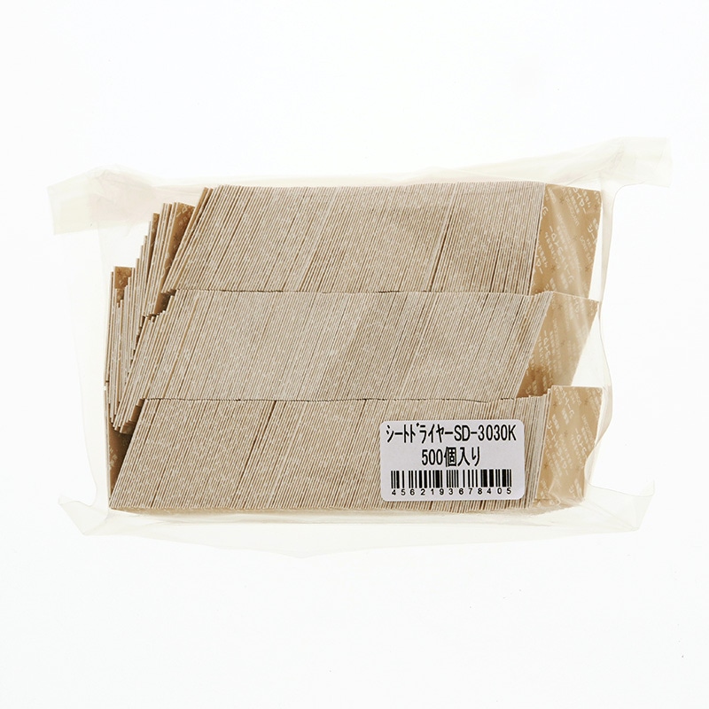 鳥繁産業 乾燥剤 シートドライヤー SD-3030K 角型 500枚/袋