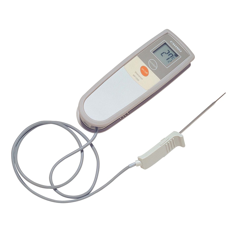 チノー　食品用防水デジタル芯温計　MF1000   1個（ご注文単位1個）【直送品】