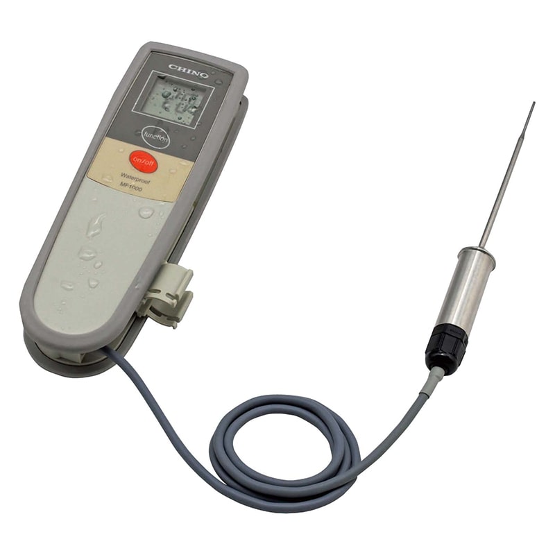 チノー　食品用防水デジタル芯温計　MF1000M   1個（ご注文単位1個）【直送品】