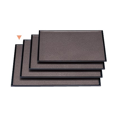 若泉漆器 日野盆 オーシャンパール渕黒 尺5寸 B-1-93 1個(ご注文単位1個)【直送品】