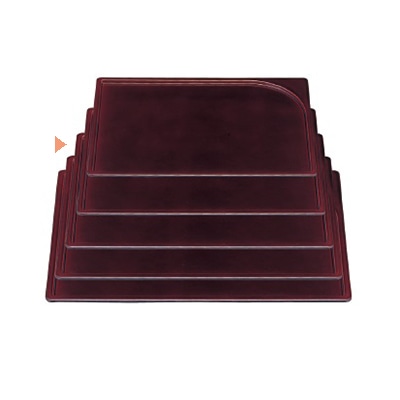 若泉漆器 袖型卓上盆 溜 尺3寸 B-2-1 1個(ご注文単位1個)【直送品】