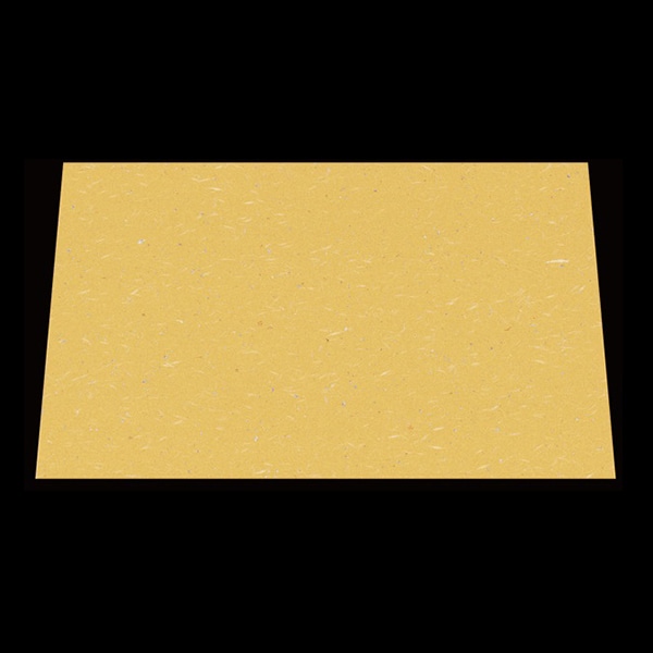 若泉漆器 尺3寸長手 和紙敷マット 金銀振りだいだい色 B-3-87 100枚/束(ご注文単位1束)【直送品】