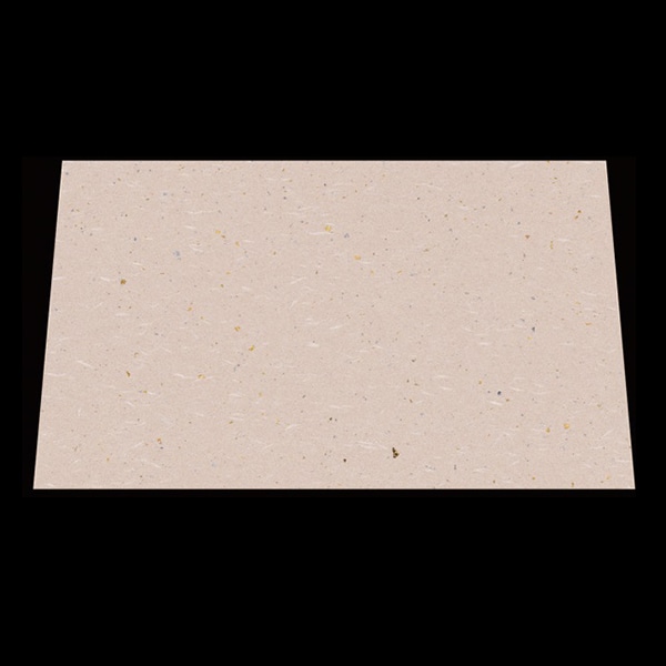 若泉漆器 尺3寸長手 和紙敷マット 振りねず茶 B-3-89 100枚/束(ご注文単位1束)【直送品】