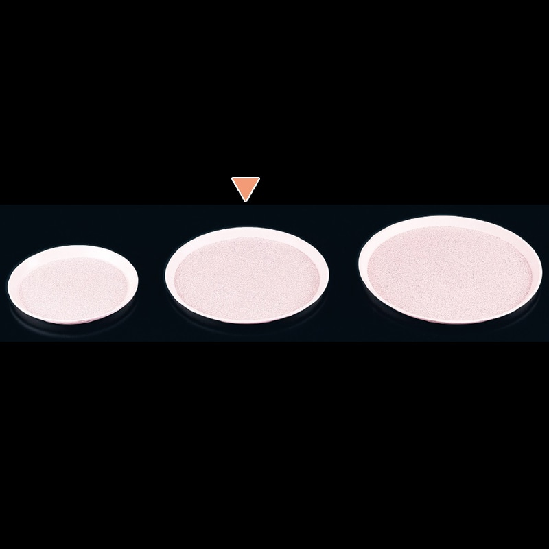 若泉漆器 耐熱丸トレー S-35 ピンクモスト ノンスリップ加工 B-4-62 1個(ご注文単位1個)【直送品】