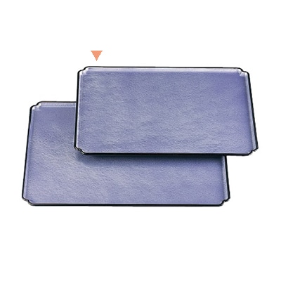 若泉漆器 木瓜盆　紫雲流天黒　尺2寸 ノンスリップ加工 B-6-97 1個（ご注文単位1個）【直送品】