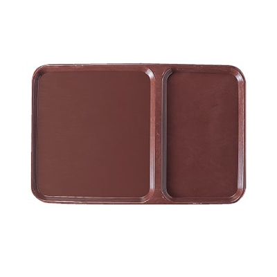 若泉漆器 セパレートOトレー　HD-486O　あずき  B-8-46 1個（ご注文単位1個）【直送品】