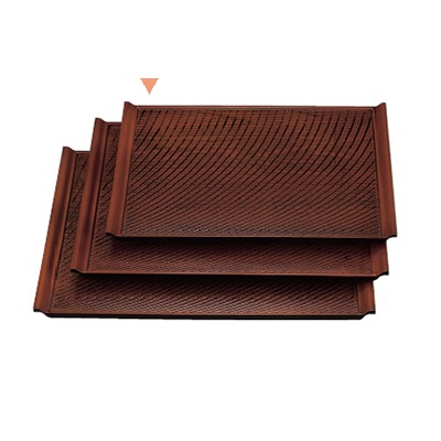 若泉漆器 泉都荒筋盆　栃木目　尺3寸  B-11-21 1個（ご注文単位1個）【直送品】