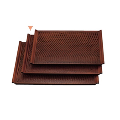 若泉漆器 泉都荒筋盆　栃木目　尺4寸  B-11-22 1個（ご注文単位1個）【直送品】