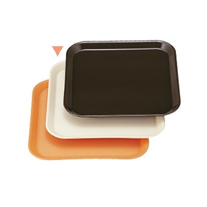 若泉漆器 33cm角トレー アイボリー B-71-2 1個(ご注文単位1個)【直送品】