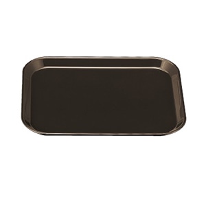 若泉漆器 長手トレー ブラウン 35cm B-71-4 1個(ご注文単位1個)【直送品】