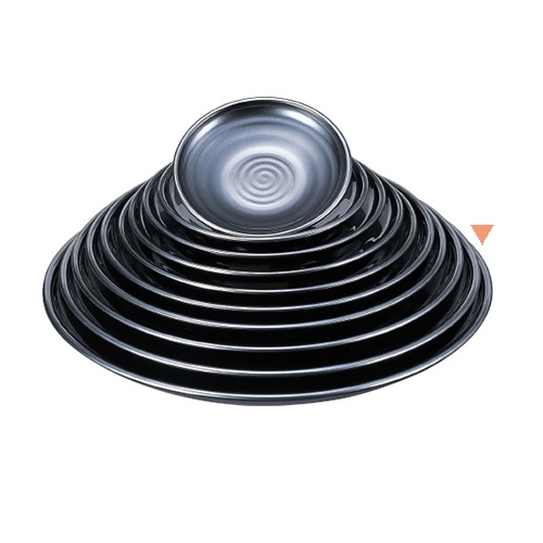 若泉漆器 錦盛皿 銀メタ 尺5寸 M-11-38 1個(ご注文単位1個)【直送品】