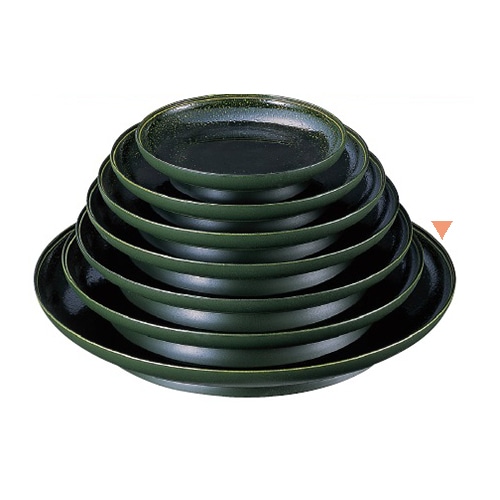 若泉漆器 寿盛器　織部　尺6寸  M-11-52 1個（ご注文単位1個）【直送品】