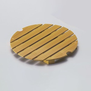 若泉漆器 D.X尺0寸盛込桶用　目皿　白木塗  M-14-34 1個（ご注文単位1個）【直送品】