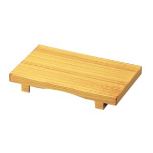 若泉漆器 ABS寿司ゲタ　白木塗  O-5-19 1個（ご注文単位1個）【直送品】