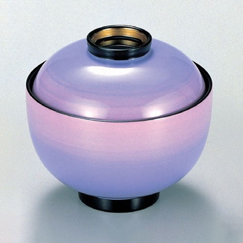 若泉漆器 姫椀　華やかかすり本漆塗　S・H塗  W-8-15 1個（ご注文単位1個）【直送品】