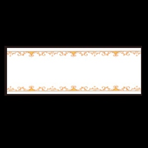 若泉漆器 箸置マット ビザンチン  B-27-35 100枚/束（ご注文単位1束）【直送品】