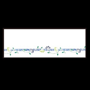 若泉漆器 箸置マット ヌーボー  B-27-37 100枚/束（ご注文単位1束）【直送品】