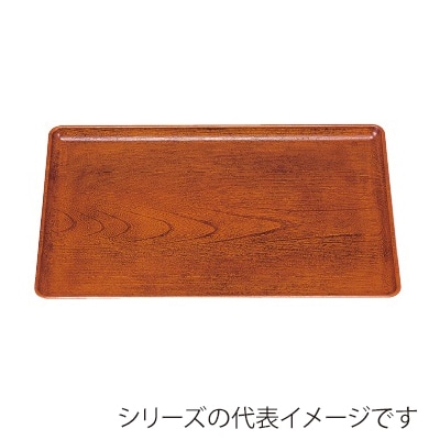 若泉漆器 ケヤキ会席盆　栃　尺3寸  1-60-18 1個（ご注文単位1個）【直送品】